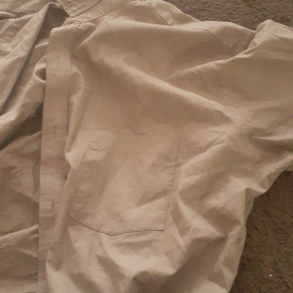 Men brown dress shirt